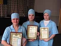награждаются Дипломами Министерства здравоохранения Украины 2 степени "Лауреат".